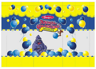 STAUFFER'S ANIMAL CRACKERS CHOCOLATE NET WT 16 OZ 454G logo