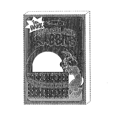 STAUFFER'S CHOCOLATE RABBITS DARK CHOCOLATE COVERED GRAHAM CRACKERS logo