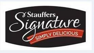 STAUFFERS SIGNATURE SIMPLY DELICIOUS logo