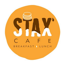 STAX' CAFE BREAKFAST ' LUNCH logo