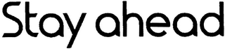 STAY AHEAD logo
