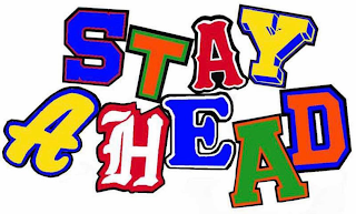 STAY AHEAD logo