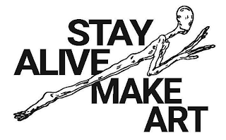 STAY ALIVE MAKE ART logo
