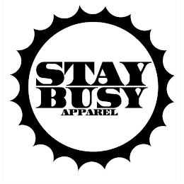 STAY BUSY APPAREL logo