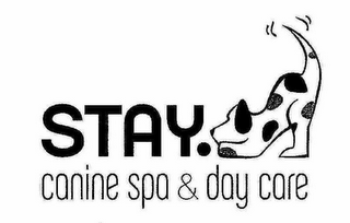 STAY. CANINE SPA & DAY CARE logo