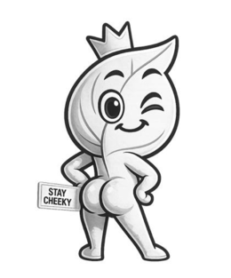 STAY CHEEKY logo
