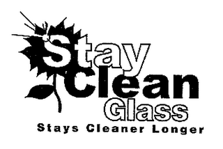 STAY CLEAN GLASS STAYS CLEANER LONGER logo