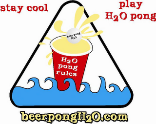 STAY COOL PLAY H20 PONG BEER PONG H20 H20 PONG RULES BEERPONGH2O.COM logo