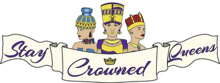 STAY CROWNED QUEENS logo