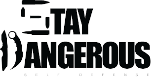 STAY DANGEROUS SELF DEFENSE logo