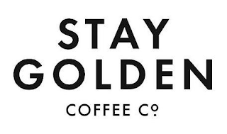 STAY GOLDEN COFFEE CO. logo