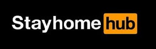 "STAY HOME HUB" logo