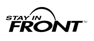 STAY IN FRONT logo