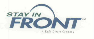 STAY IN FRONT A REDI - DIRECT COMPANY logo