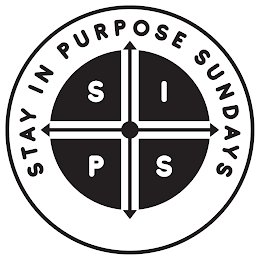 STAY IN PURPOSE SUNDAYS SIPS logo
