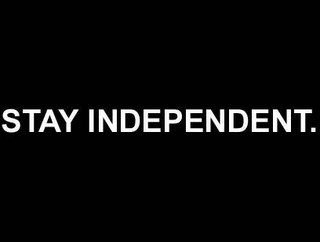 STAY INDEPENDENT. logo
