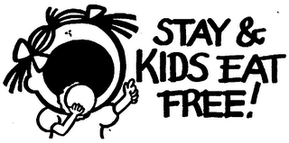STAY & KIDS EAT FREE logo