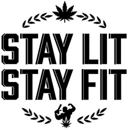 STAY LIT STAY FIT logo
