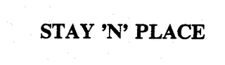 STAY 'N' PLACE logo