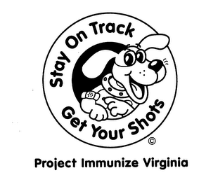 STAY ON TRACK GET YOUR SHOTS logo