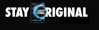 STAY ORIGINAL LUCKIES LUCKY STRIKE ACTIVATE BLUE AN AMERICAN ORIGINAL logo