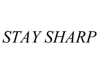 STAY SHARP logo