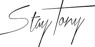 STAY TONY logo