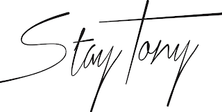 STAY TONY logo