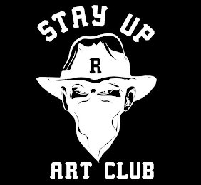 STAY UP ART CLUB R logo