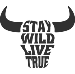 STAY WILD LIVE TRUE logo
