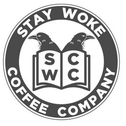 STAY WOKE S W C C COFFEE COMPANY logo