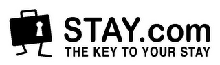 STAY.COM THE KEY TO YOUR STAY logo