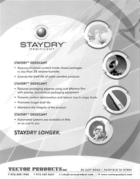 STAYDRY DESICCANT logo