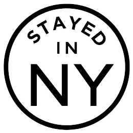 STAYED IN NY logo