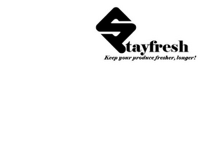 STAYFRESH "KEEP YOUR PRODUCE FRESHER, LONGER!" logo