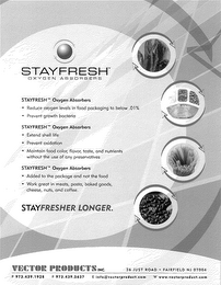 STAYFRESH OXYGEN ABSORBERS logo