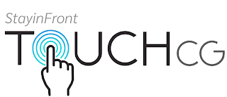 STAYINFRONT TOUCHCG logo