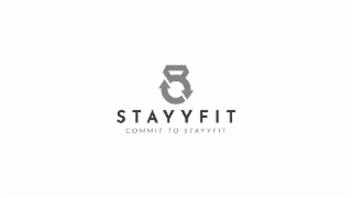 STAYYFIT COMMIT TO STAYYFIT logo