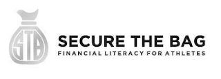STB SECURE THE BAG FINANCIAL LITERACY FOR ATHLETES logo