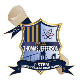 STC PSJA THOMAS JEFFERSON T-STEM EARLY COLLEGE HIGH SCHOOL logo