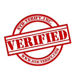 STD-VERIFY, INC. VERIFIED WWW.STD-VERIFY.COM logo