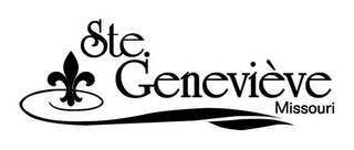 STE. GENEVIEVE MISSOURI logo