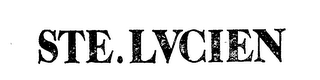 STE. LVCIEN logo