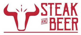 STEAK AND BEER logo