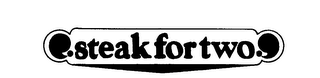 STEAK FOR TWO logo