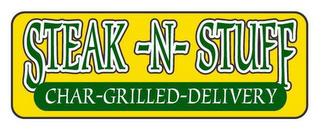 STEAK-N-STUFF CHAR-GRILLED-DELIVERY logo
