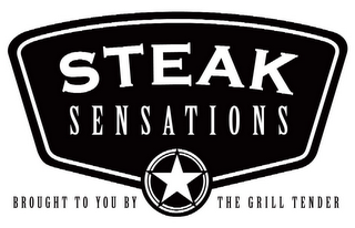 STEAK SENSATIONS BROUGHT TO YOU BY THE GRILL TENDER logo
