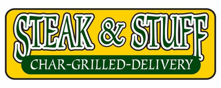 STEAK & STUFF CHAR GRILLED DELIVERY logo