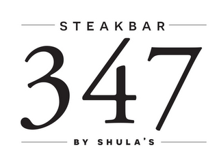 STEAKBAR 347 BY SHULA'S logo