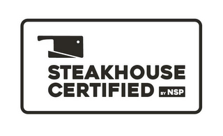 STEAKHOUSE CERTIFIED BY NSP logo